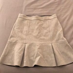 Madewell grey skirt - size 6